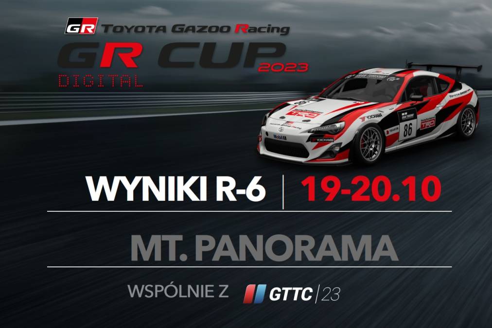 Wyniki 6. rundy TOYOTA GR CUP DIGITALL 2023 na Mt. Panorama